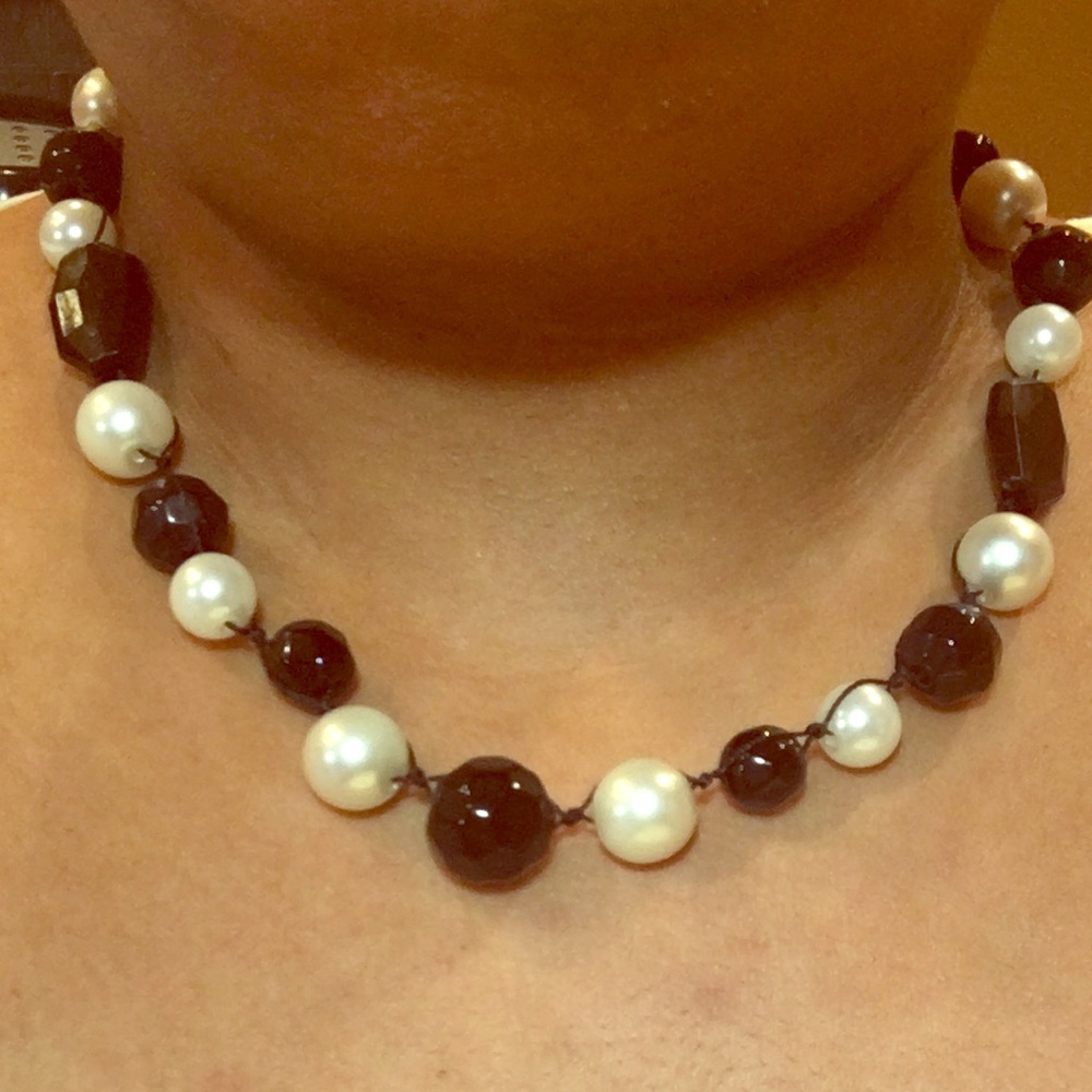 Black Pearl Necklace